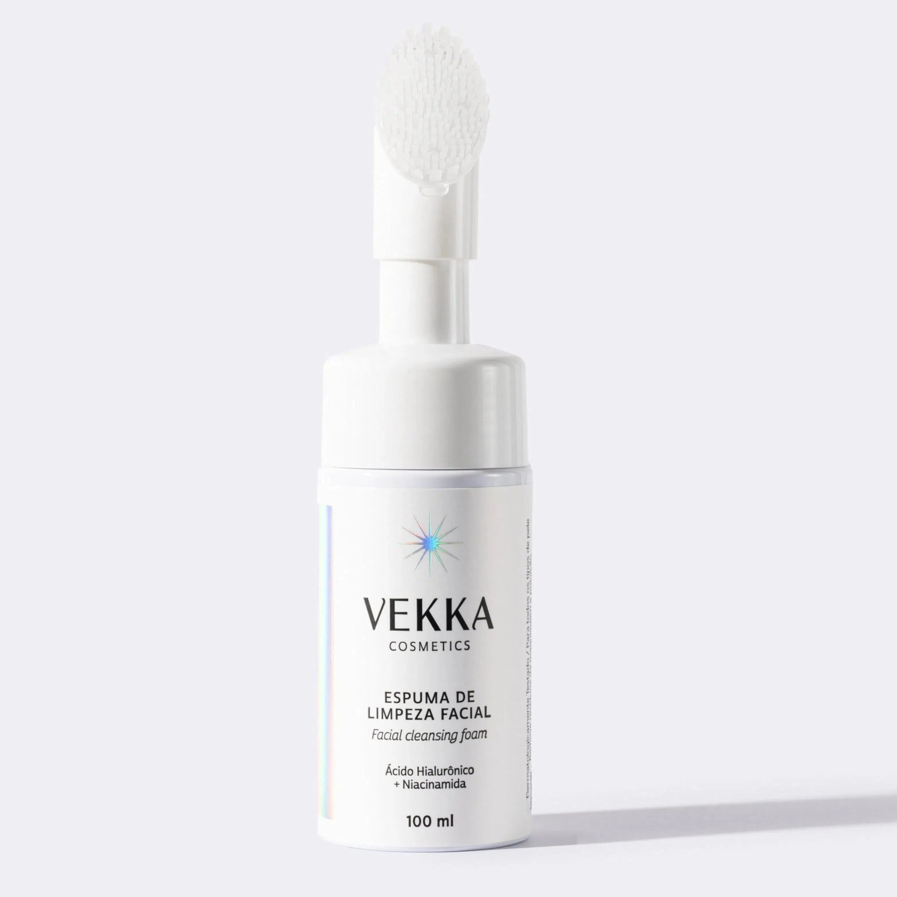 ESPUMA DE LIMPEZA FACIAL VEKKA 100ML