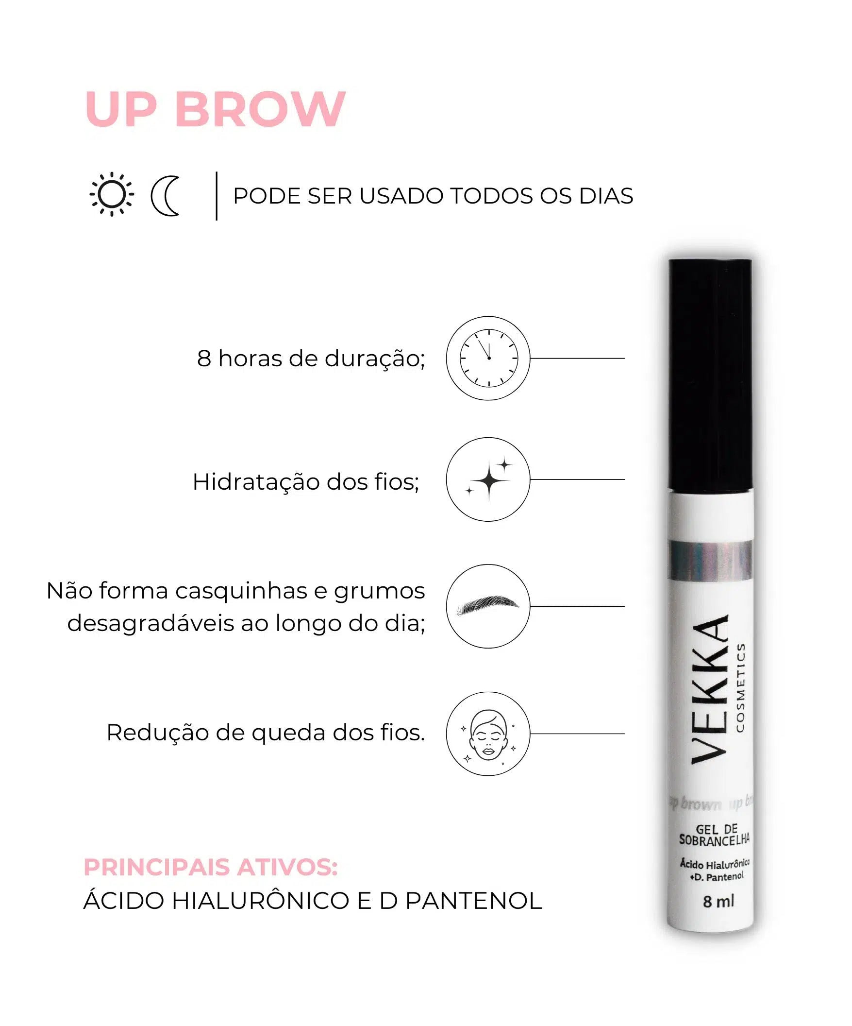 GEL DE SOBRANCELHA UP BROW 8G